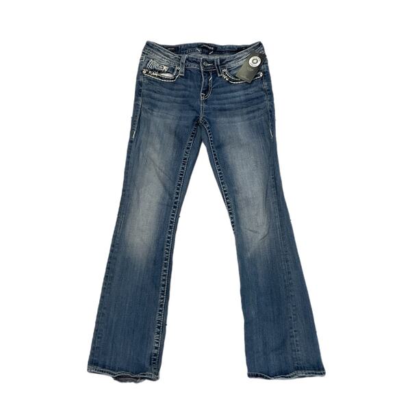 Y2K Vigoss Embroidered Jeans - Picture 1 of 6